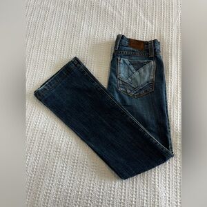 Size 0 Frankie B. Jeans with jean patch pockets